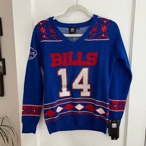 NWT Buffalo Bills #14 Sammy Watkins Jersey Sweater size M